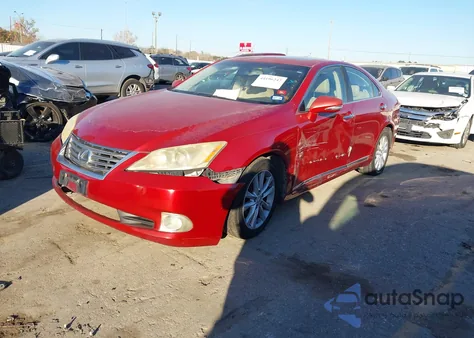 2010 Lexus Es 350 z USA, uszkodzony, nr VIN JTHBK1EGXA2360749
